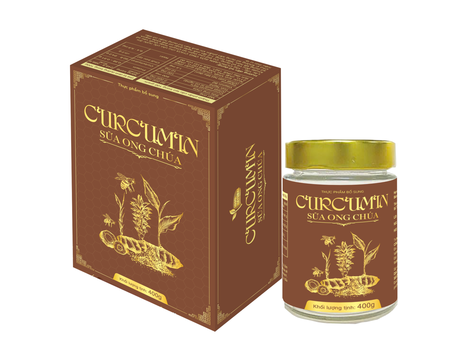 Thực phẩm bổ sung CURCUMIN SỮA ONG CHÚA